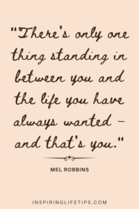 75 Mel Robbins Quotes to Help You Along On Your Personal Growth Journe –  Silk + Sonder